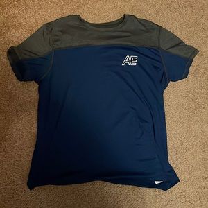 Navy AE Dri Fit Tee